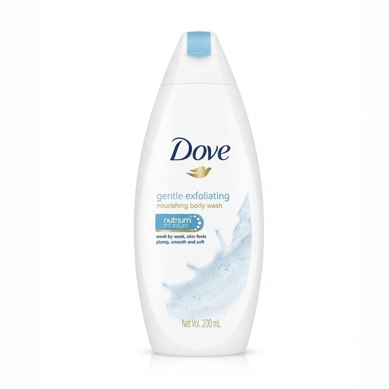 شامپو بدن داو Dove لایه بردار ملایم مدل Gentle Exfoliating 