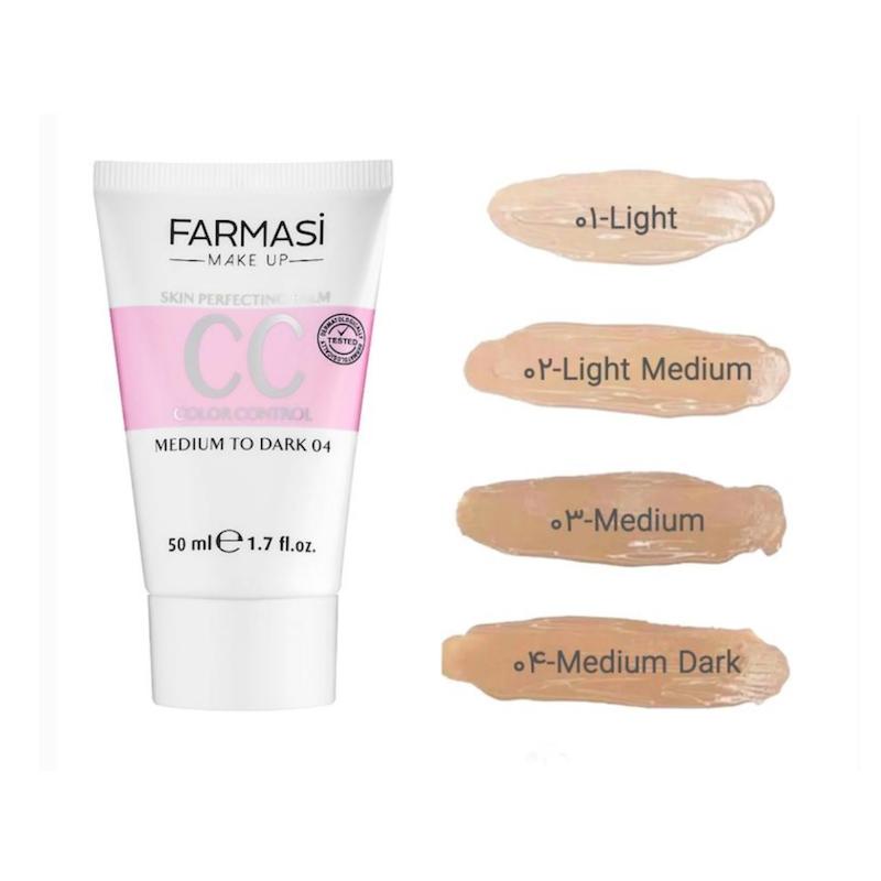 سی سی کرم فارماسی spf 25 حجم ۵۰ میلی لیتر Farmasi CC Cream
