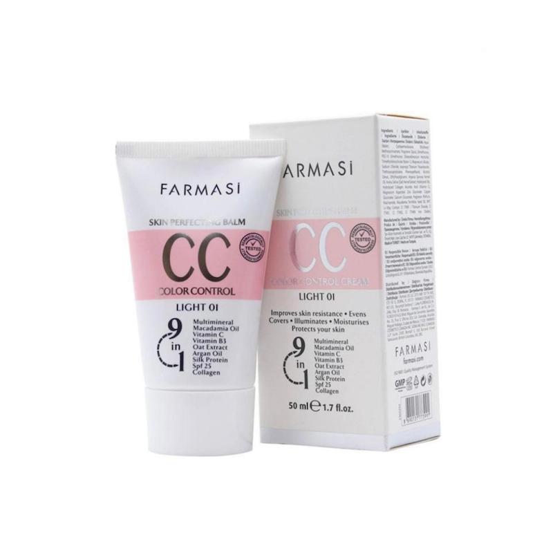 سی سی کرم فارماسی spf 25 حجم ۵۰ میلی لیتر Farmasi CC Cream