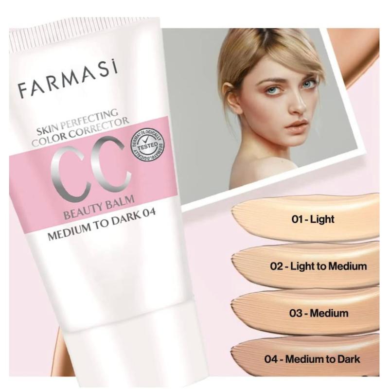سی سی کرم فارماسی spf 25 حجم ۵۰ میلی لیتر Farmasi CC Cream