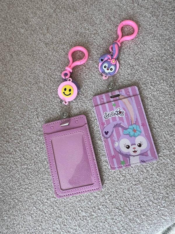 چارم جا کارتی خرگوش صورتی