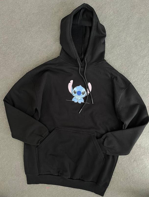 هودی استیچ مشکی داخل کرک