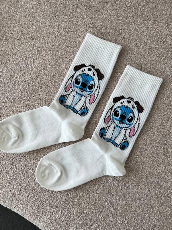 جوراب ساقدار استیچ گوشدار