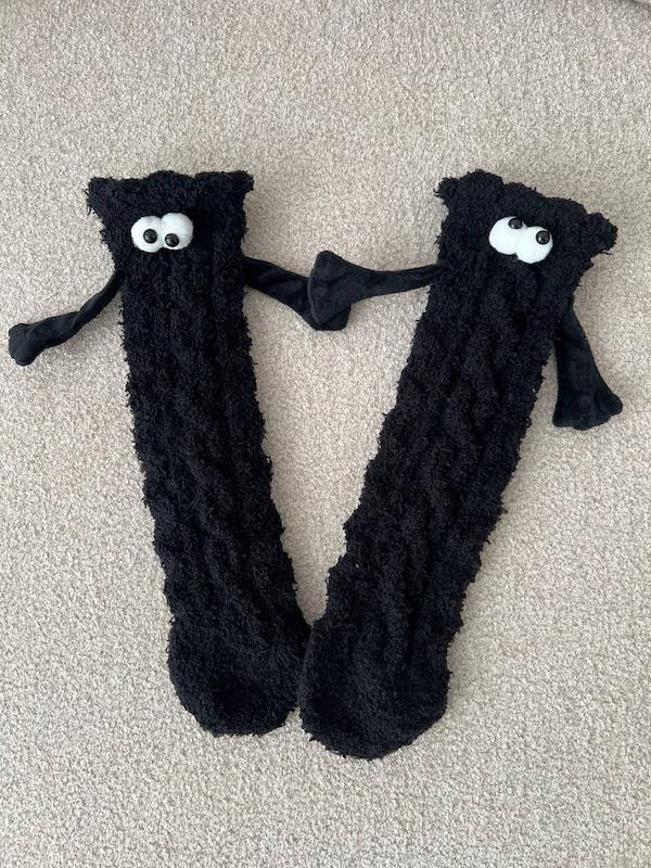 جوراب دوستی پشمی اورجینال مشکی