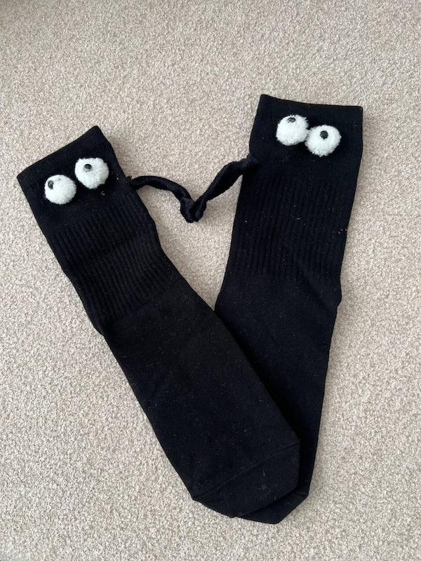 جوراب ساقدار اهن ربایی دو چشم مشکی