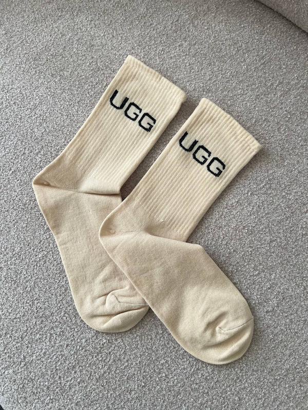 جوراب ساقدار آگ کرم شیری 