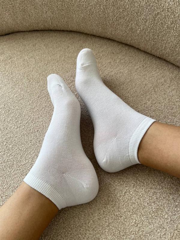 جوراب مچی زنانه سفید