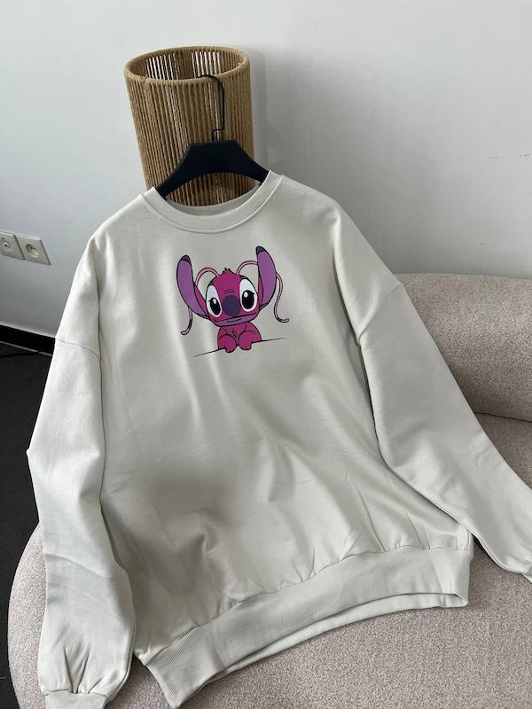 دورس استیچ صورتی زمینه نخودی