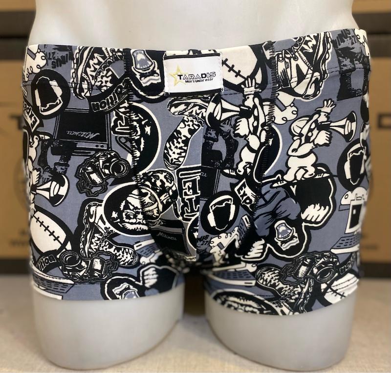 شورت نیم پا طرحدار دنبه ای تارادیس