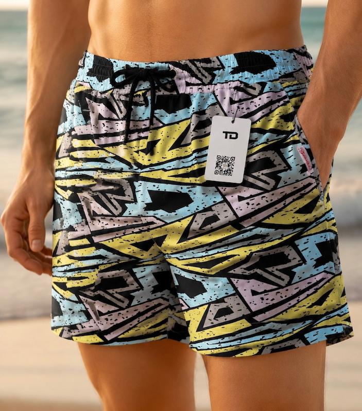 شلوارک پنبه چاپی اعلاء تارادیس سایز3XL