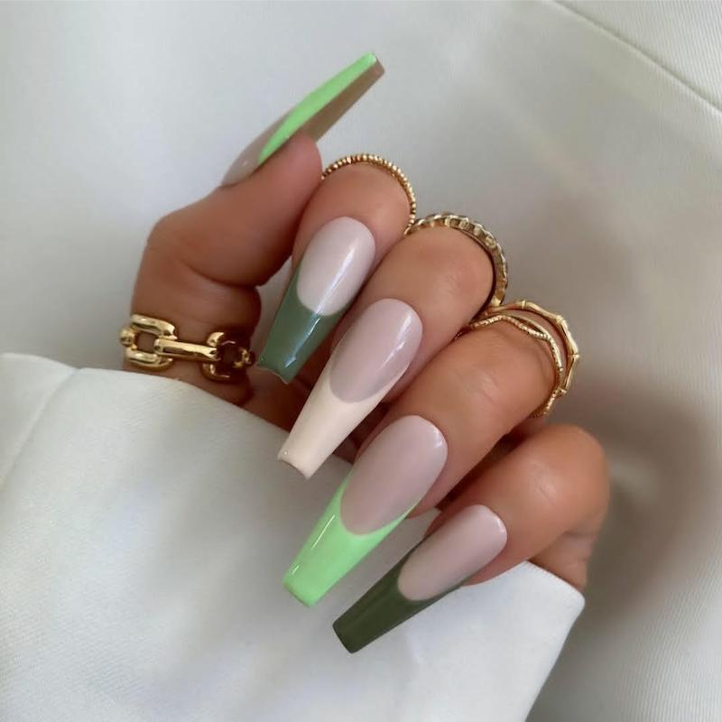 طرح فرنچ سبز02