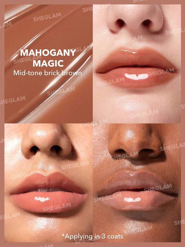 لیپ پلامپر شیگلم رنگ  mahogany magic