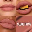 رژلب مایع مات میبلین رنگ seductress 65