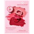 رژگونه و رژلب 3 طبقه شیگلم pink 