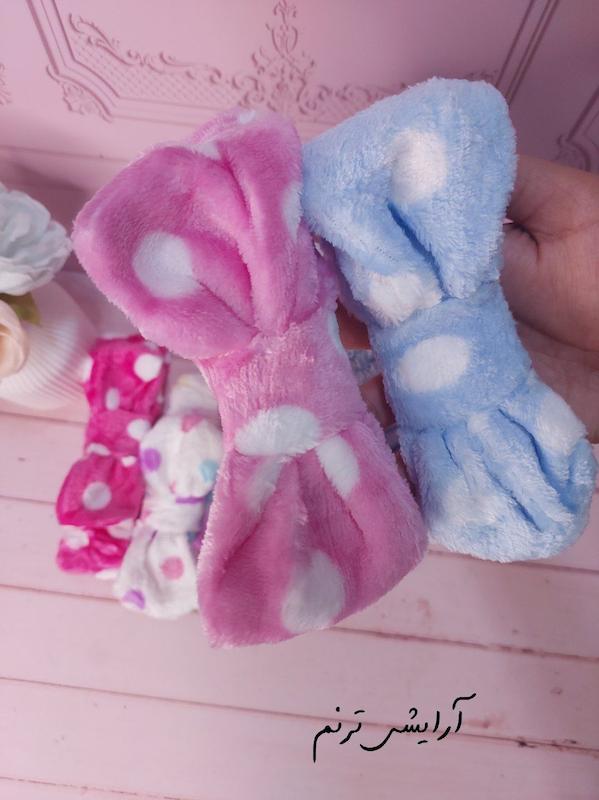 هدبند خال خالی