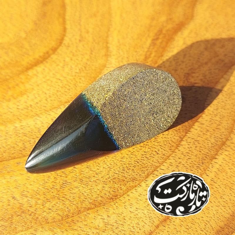 مضراب رزینی نیمه برنجی الگوی الماس