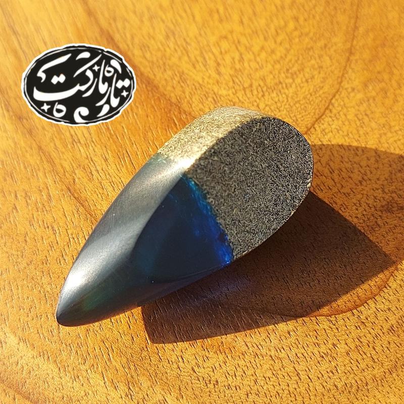 مضراب رزینی نیمه برنجی الگوی الماس