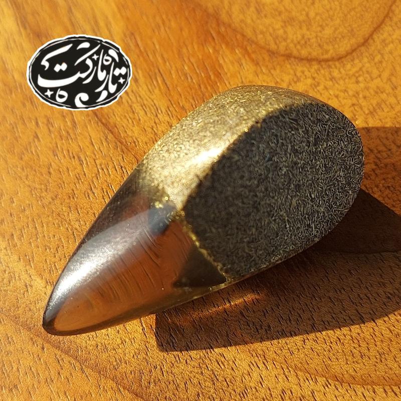 مضراب رزینی نیمه برنجی الگوی الماس