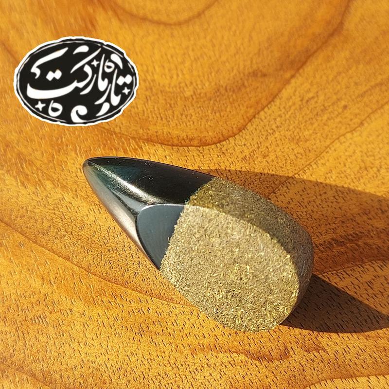 مضراب رزینی نیمه برنجی الگوی الماس