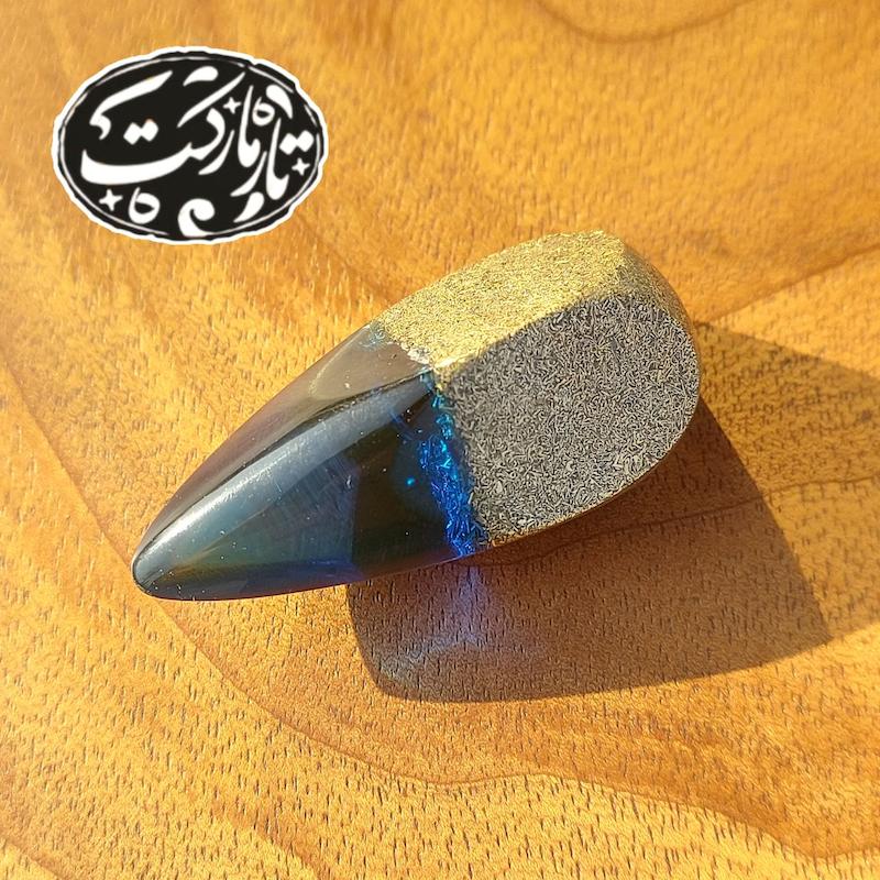 مضراب رزینی نیمه برنجی الگوی الماس