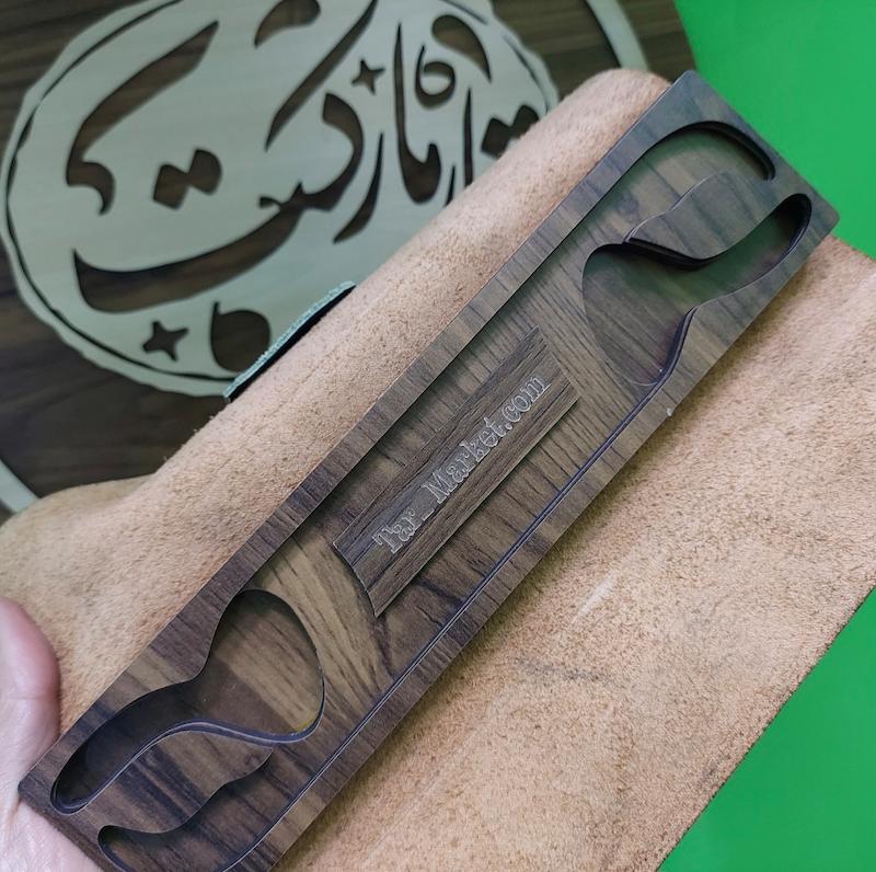 جعبه مضراب سنتور چرم طبیعی