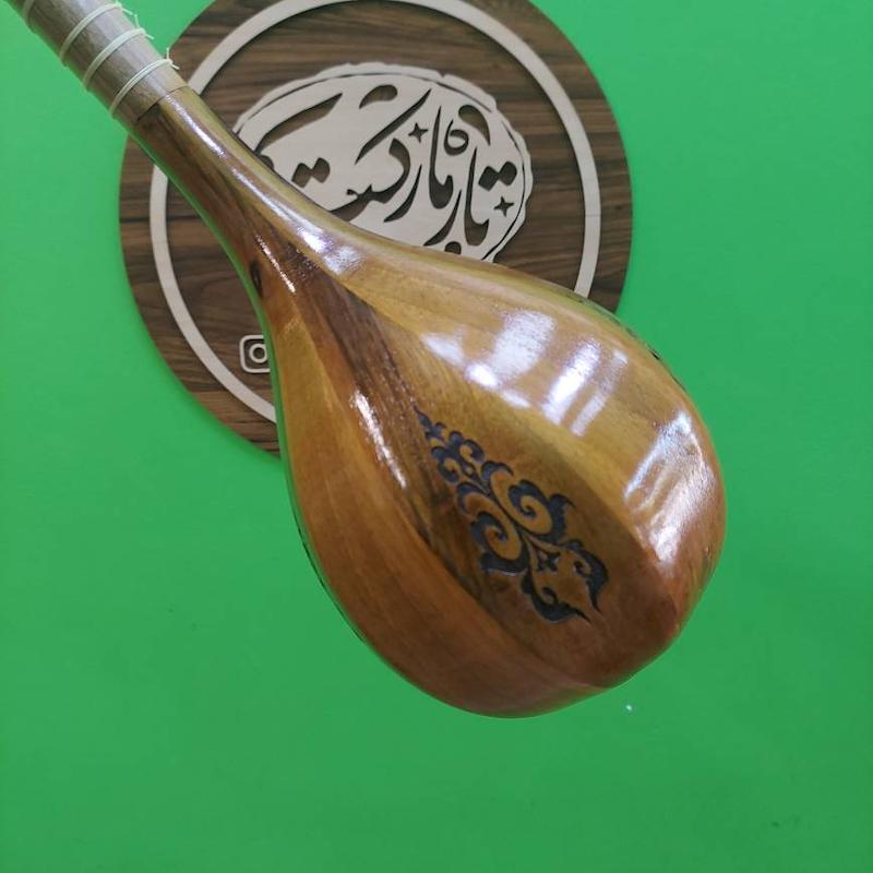 سه تار صوفی   با طرح سوخته نگاری