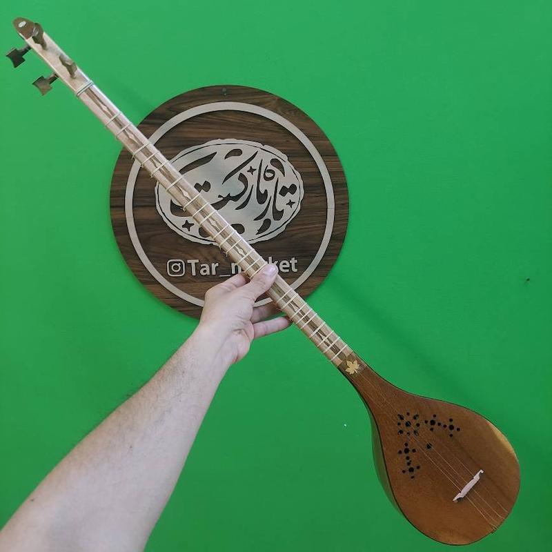 سه تار صوفی   با طرح سوخته نگاری