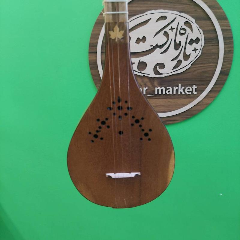 سه تار صوفی   با طرح سوخته نگاری