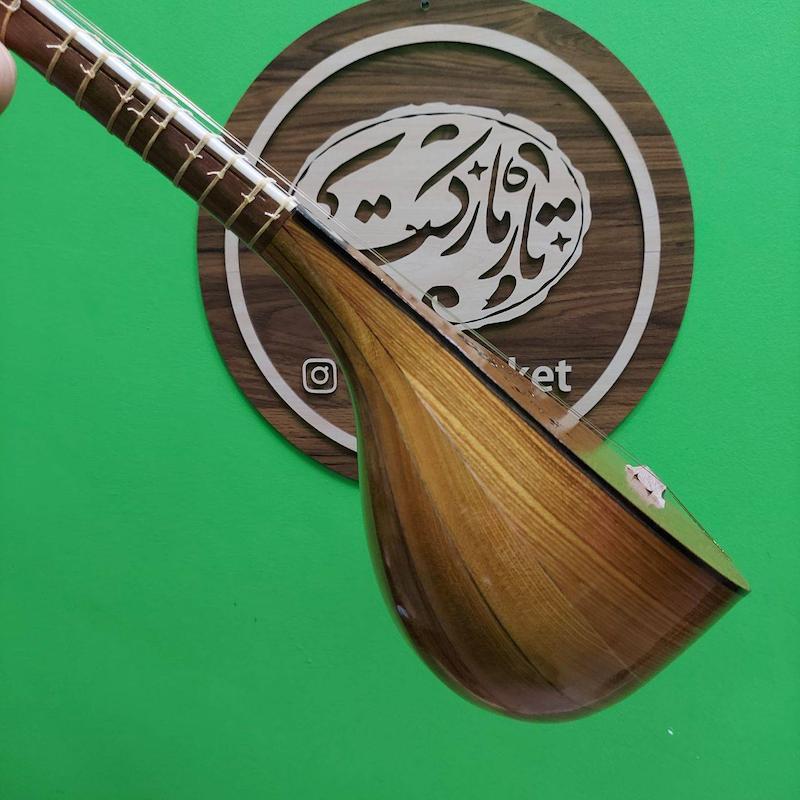 سه تار کاسه بزرگ دسته استخوان