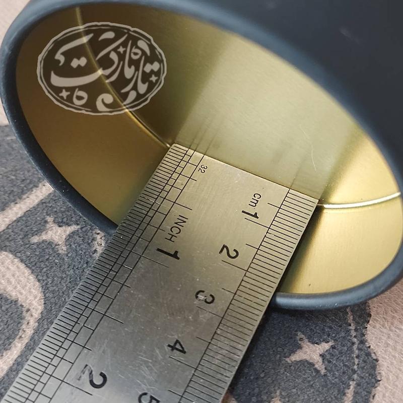 قوطی دایره فلزی