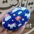 جعبه مضراب فلزی بیضی