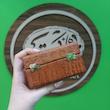 جعبه مضراب تار چرمی مستطیل