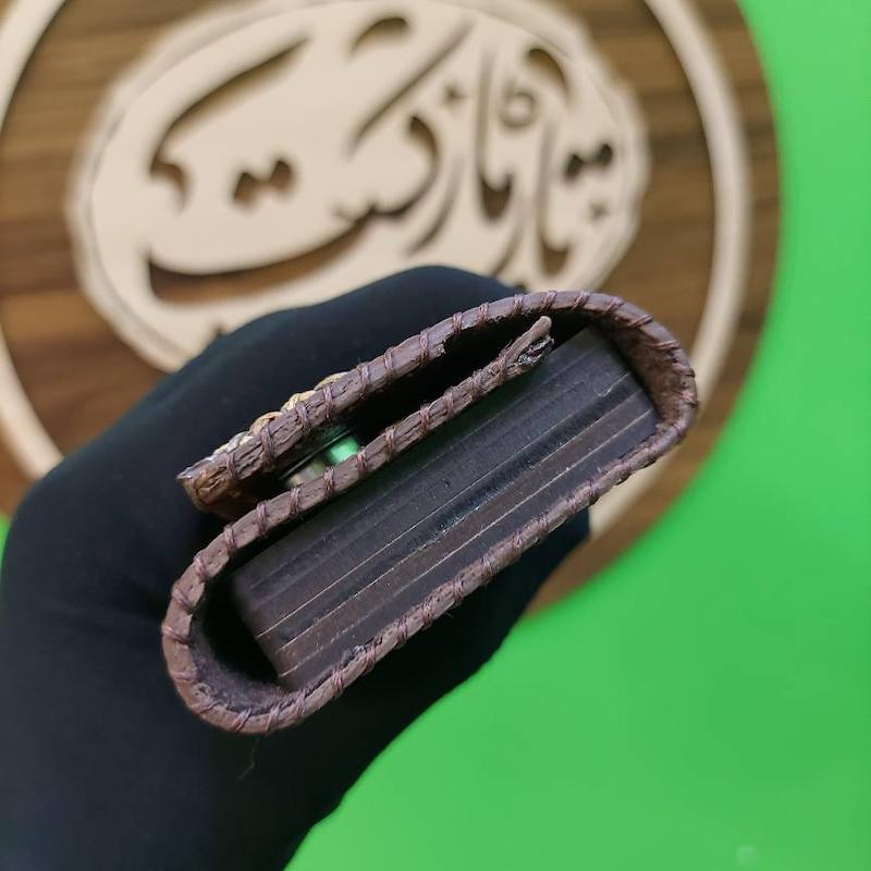 کیف مضراب تار چرم سه خانه