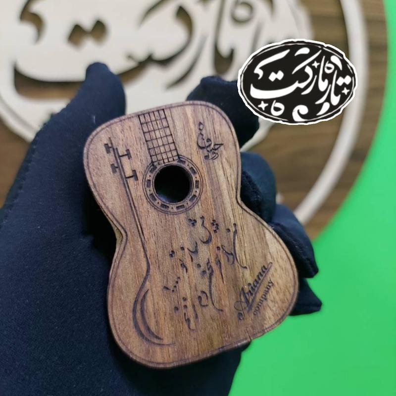 جعبه مضراب چوبی طرح تار