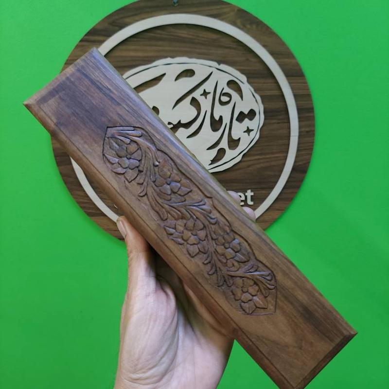جعبه مضراب سنتور چوبی منبت ویژه