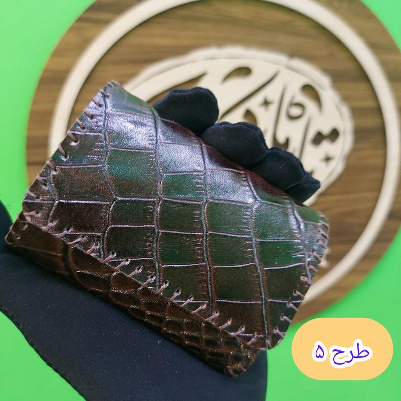 کیف مضراب تار چرم سه خانه