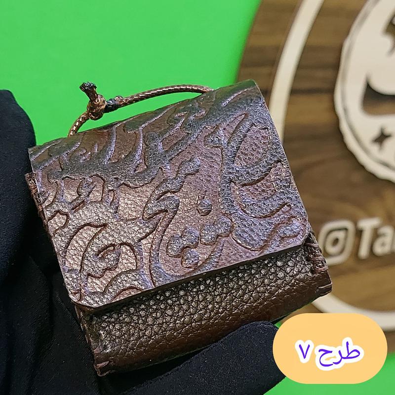 کیف مضراب گردنی تار و سه تار چرم طبیعی