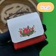 کیف مضراب گردنی چرم طبیعی نقاشی شده