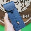 کیف مضراب عود چرم طبیعی