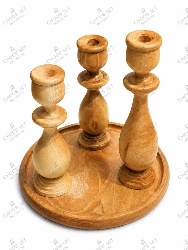 جا شمعی ۳ تکه