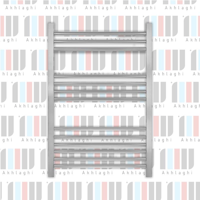 حوله خشک کن لوله ای کروم ۸۰