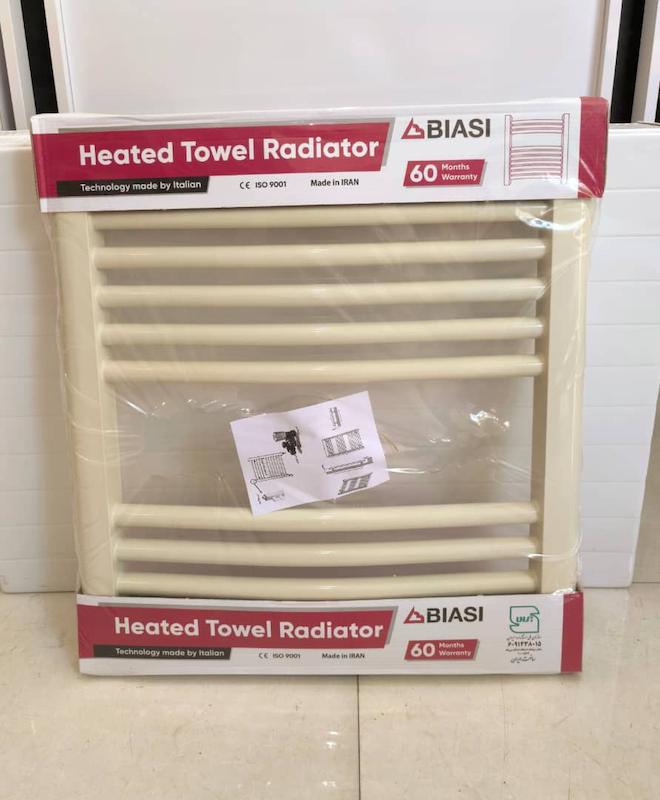 حوله خشک کن لوله ای کرمی