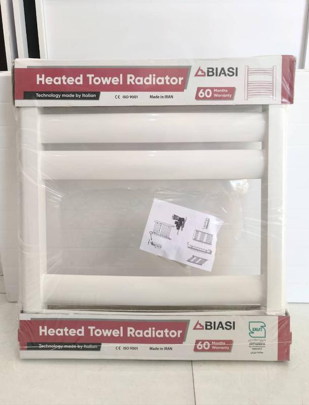 حوله خشک کن فلت سفید سنگین