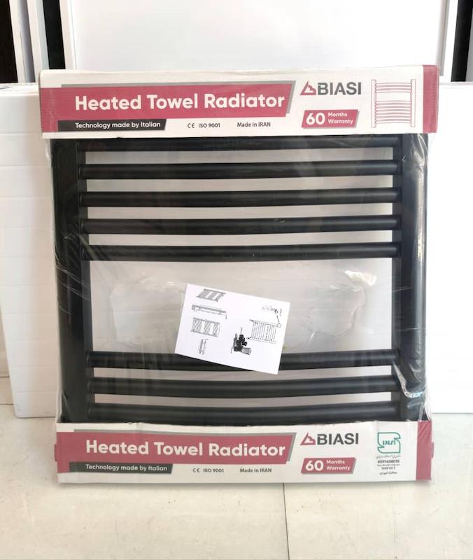 حوله خشک کن لوله ای مشکی