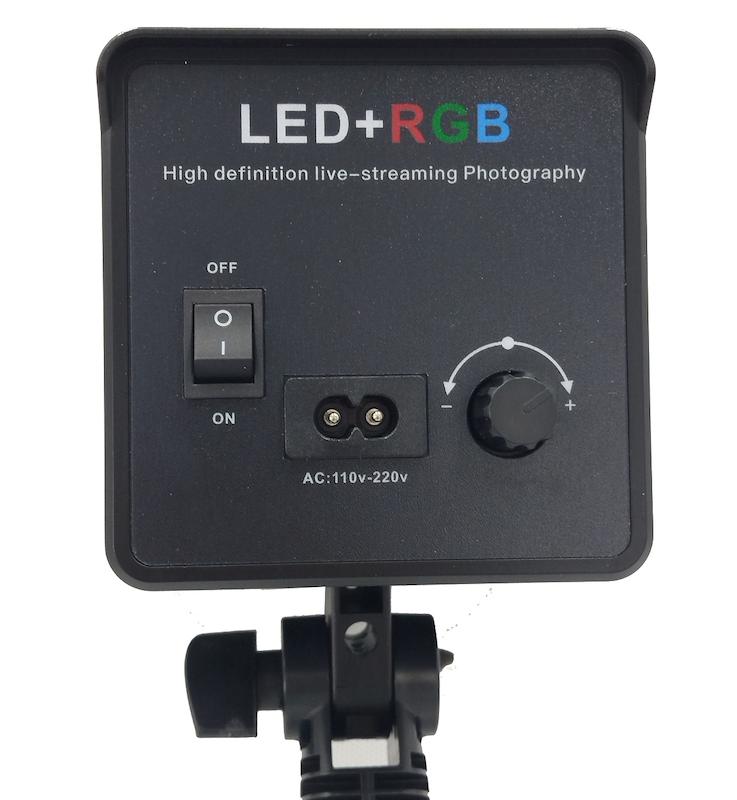 ویدئو لایت COB RGB