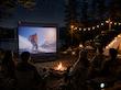 پرده سینما کمپینگ اسکوپ (Scope Outdoor/Camping Projection Screen) | گارانتی تصویرکالا
