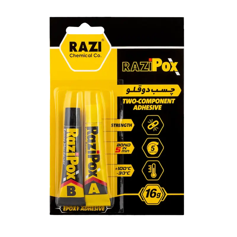 چسب دوقلو رنگی رازی (  رازی پکس)