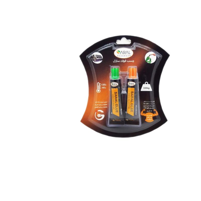 چسب دوقلو فولاد سارال ۲۸ میلی‌گرم