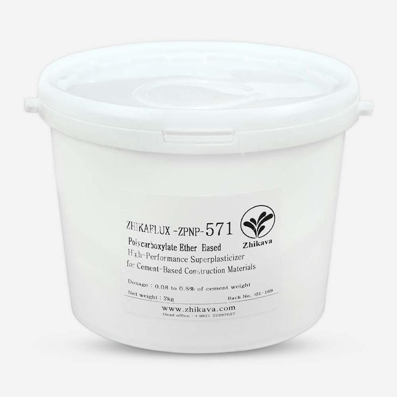 فوق روان کننده بتن ژیکافلوکس ژیکاوا | پودری پلی کربوکسیلات