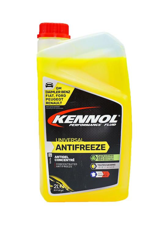 ضدیخ زرد ANTIFREEZE کنول حجم 2 لیتر